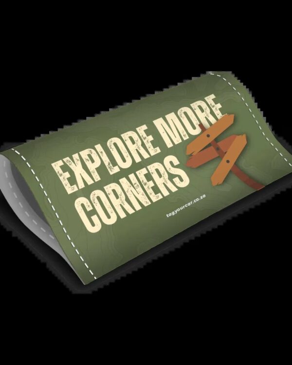 car tag - Tag Your Car - Explore More Corners