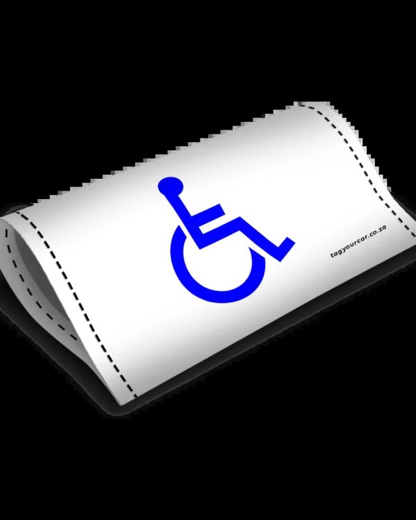 car tag - Tag Your Car - Paraplegic