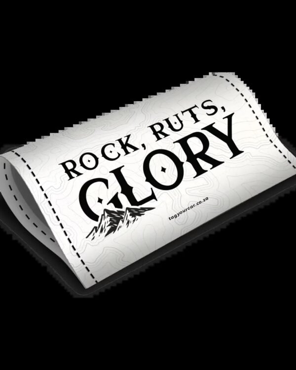 car tag - Tag Your Car - Rock,Ruts,Glory