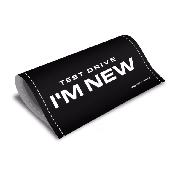 car tag - Tag Your Car - Test Drive Im New