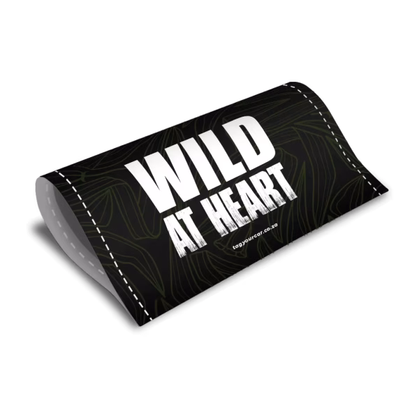 car tag - Tag Your Car - Wild at Heart
