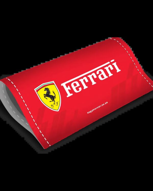 car tag - Tag Your Car - F1 - Ferrari Racing - Red