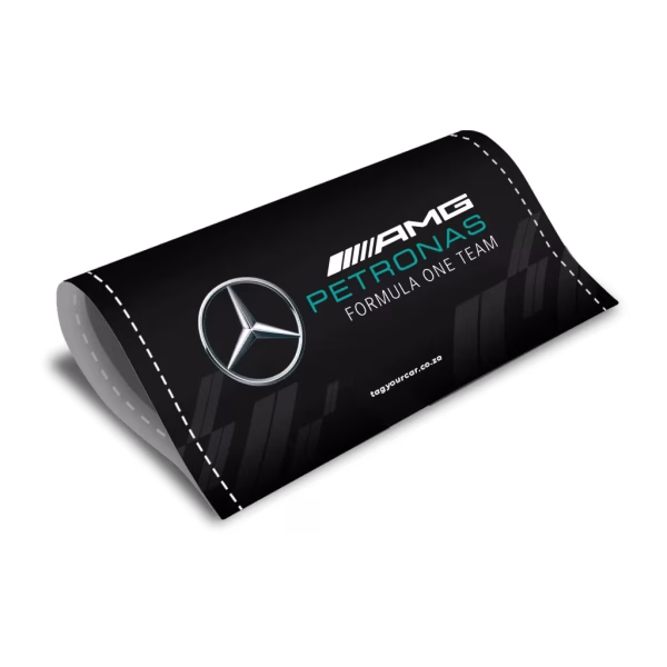 car tag - Tag Your Car - F1 - Mercedes Racing - Black