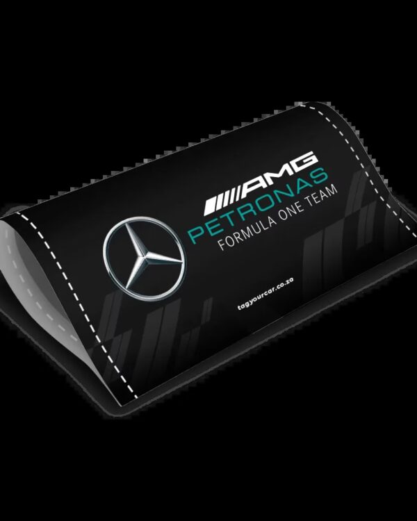 car tag - Tag Your Car - F1 - Mercedes Racing - Black