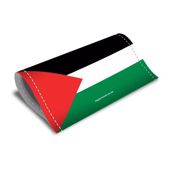 Tag Your Car - Palestine Flag - car tag