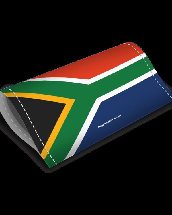 Tag Your Car - South Africa flag - car tag