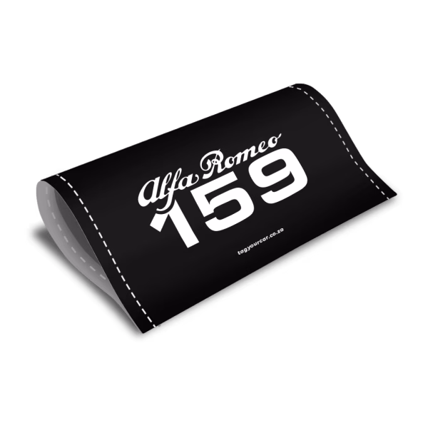 Tag Your Car - Alfa Romeo 159 - car tag