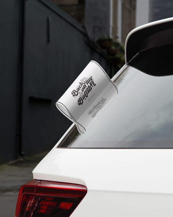Car Tags Back on my Bullshit Tag Your Car BG
