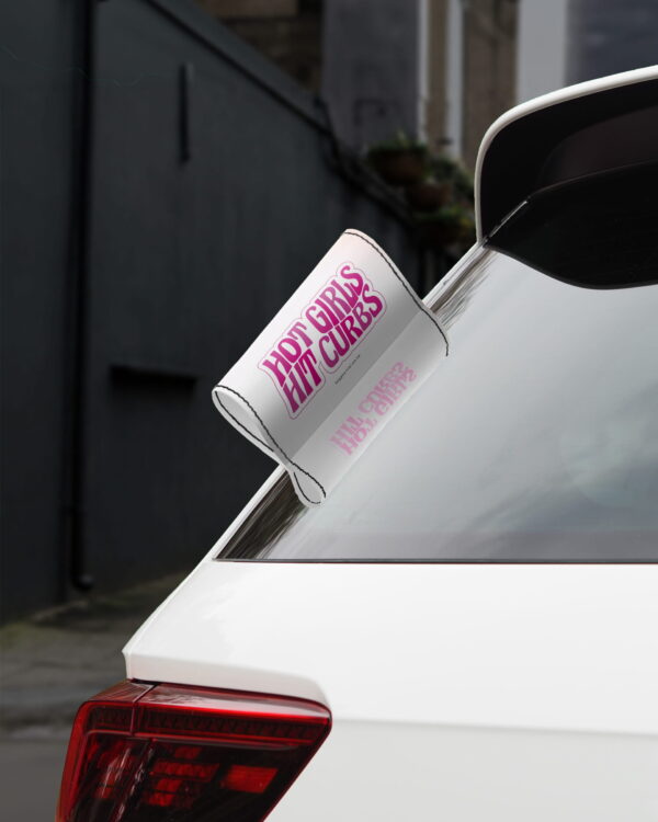 Car Tags Hot Girls Hit Curbs Tag Your Car BG