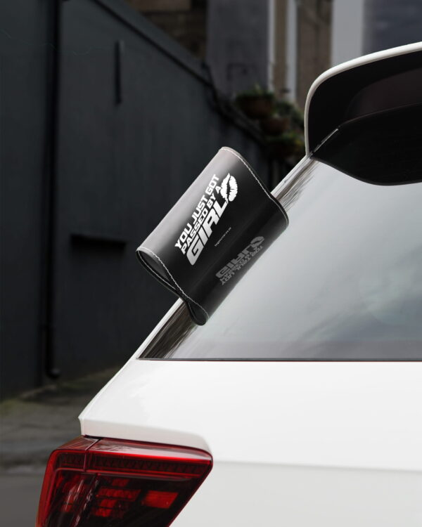 Car Tags Passed by a Girl Tag Your Car BG